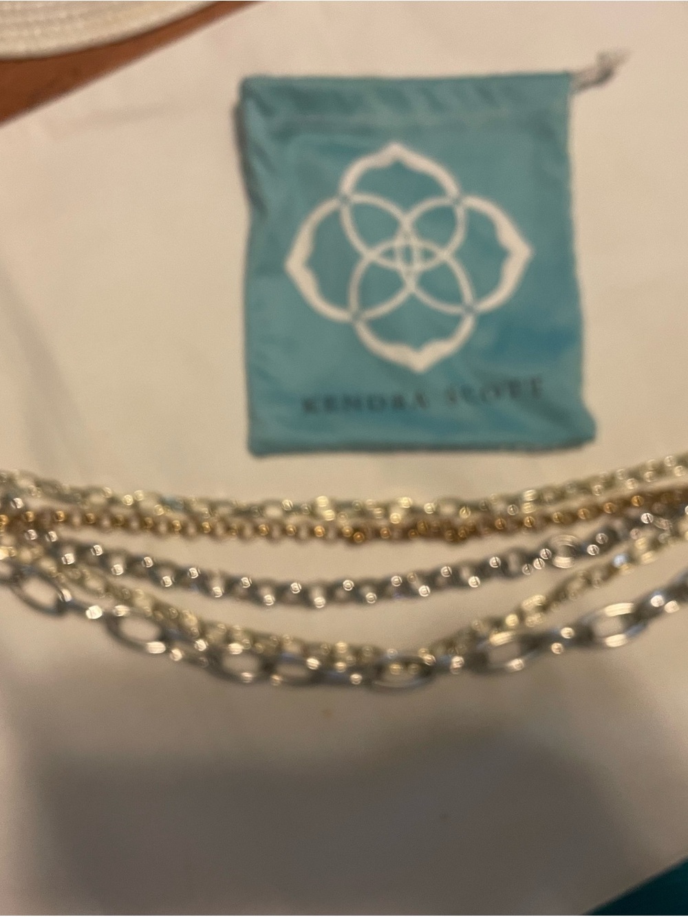 Kendra Scott Two-Tone Layered Necklace in Gold & Silver